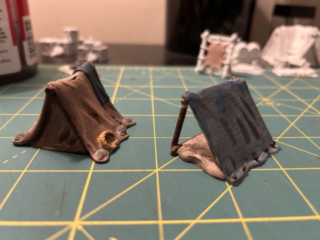 Same tents from behind.